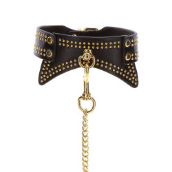 TABOOM Collier et Laisse Studded Vogue Noir
